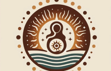 Logo workshop kinderwens cirkel, De zoektocht naar jezelf - Veerle van den Broek